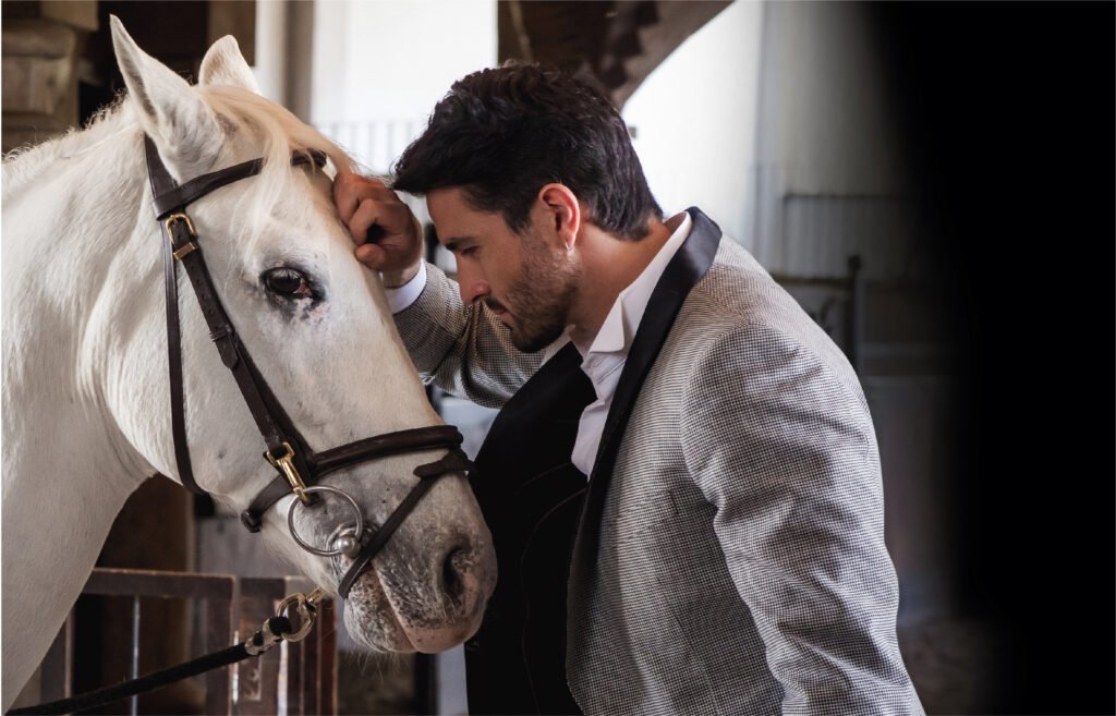 Chris Pazcal y Santino en el Centro Ecuestre VQ